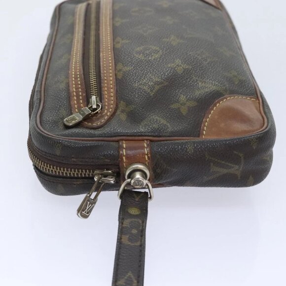 LOUIS VUITTON Monogram Marly Dragonne GM Clutch Bag M51825 LV Auth 91109 - Picture 5 of 16